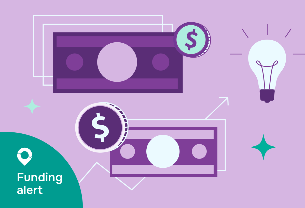 Funding alert-purple